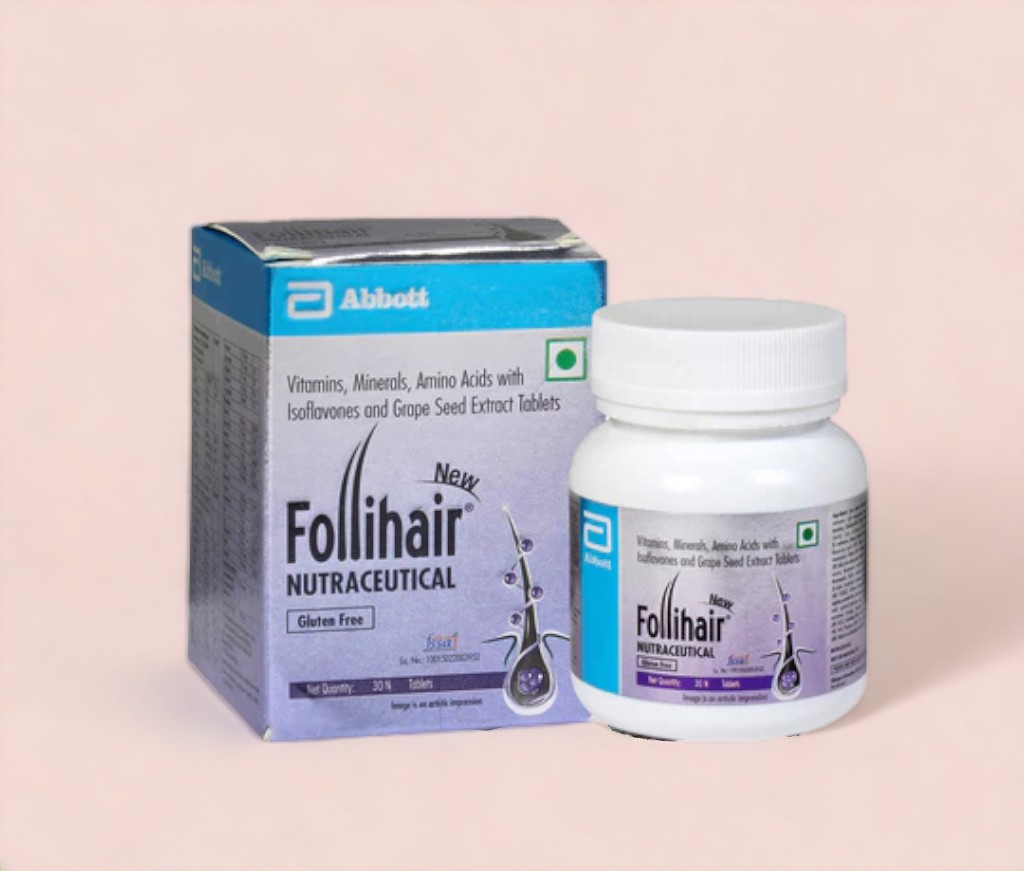 New Follihair Tablets (Bottle)