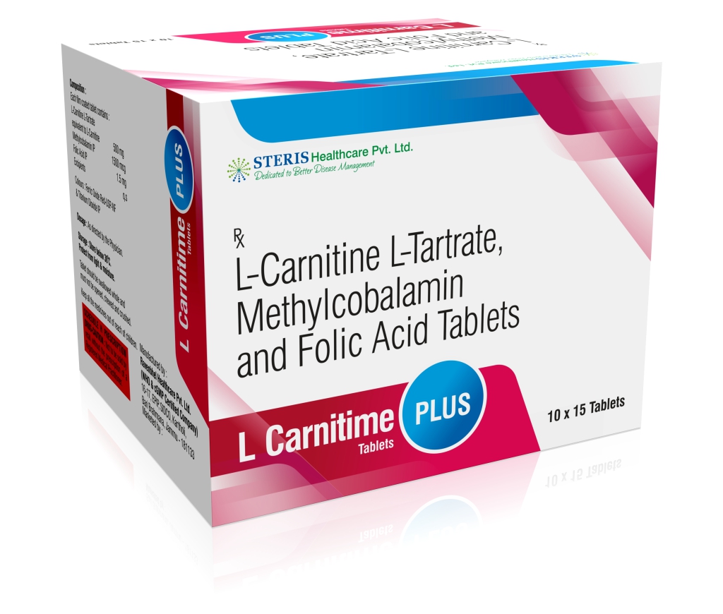 l carnitine l tartrate methylcobalamin & folic acid tablets L-Carnitine Injection main image 0