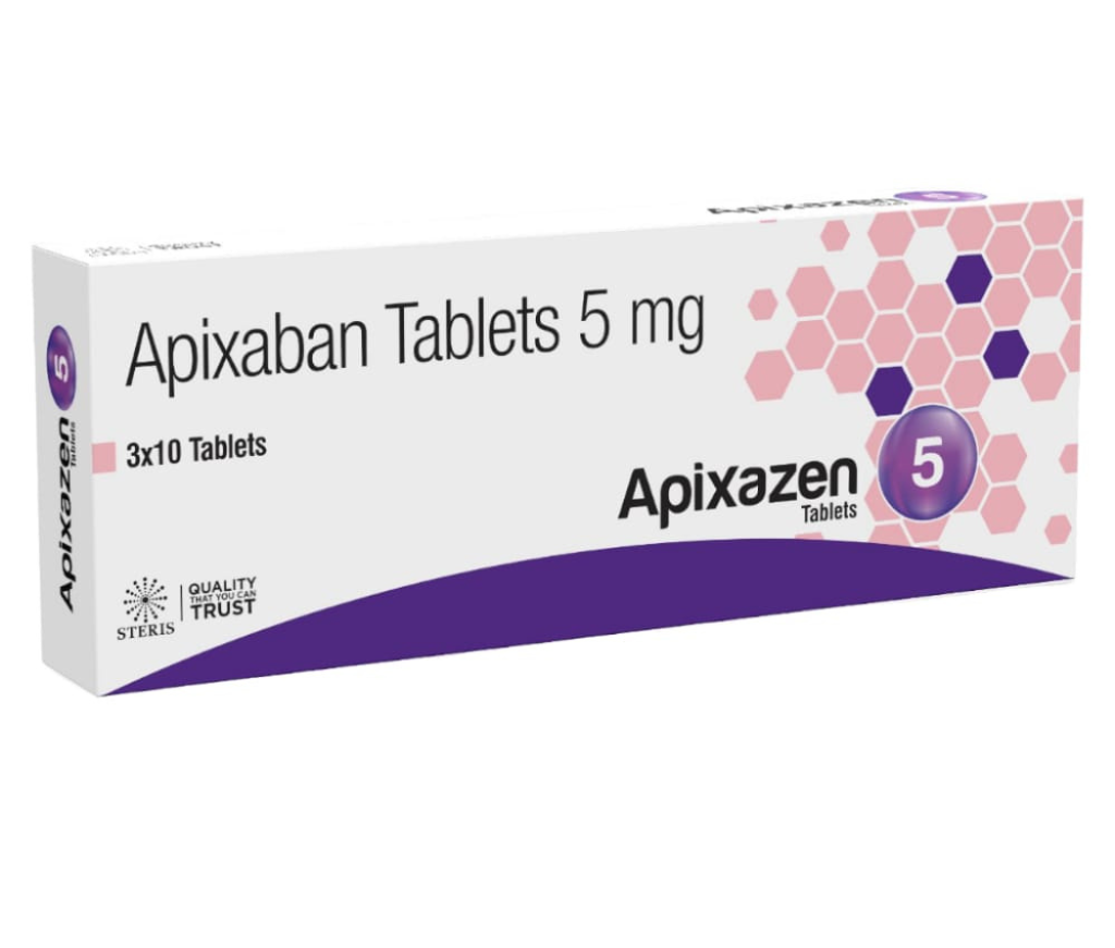STERIS PHARMA | Order Apixaban 5mg | Fast Delivery & Safe Use Steris  Healthcare.