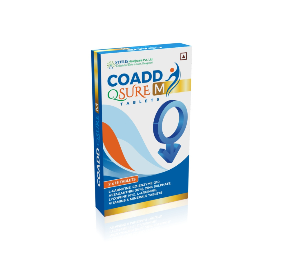 STERIS PHARMA | L-Carnitine Coenzyme Q10 Astaxanthin Zinc & Lycopene  Tablets  Benefits & Uses