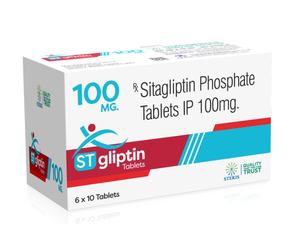 STERIS PHARMA | Sitagliptin 100 mg For 2 Diabetes Treatment.