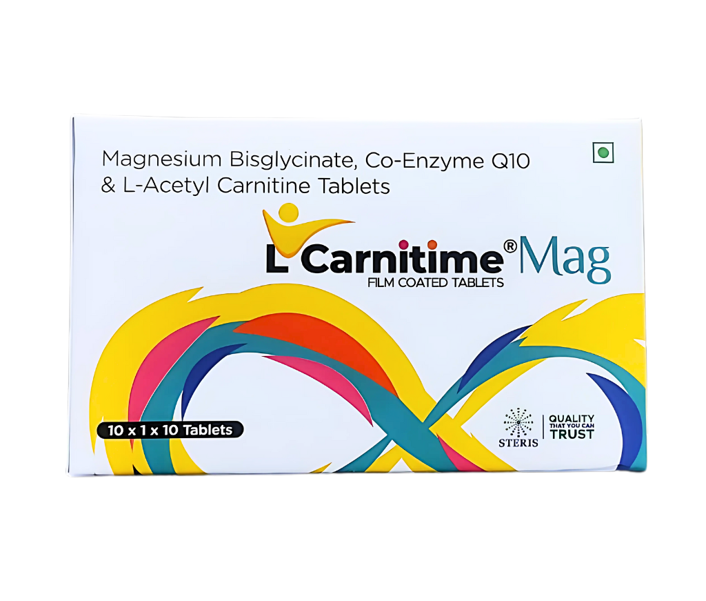 STERIS PHARMA | Order Magnesium Bisglycinate CoQ10 L-Carnitine