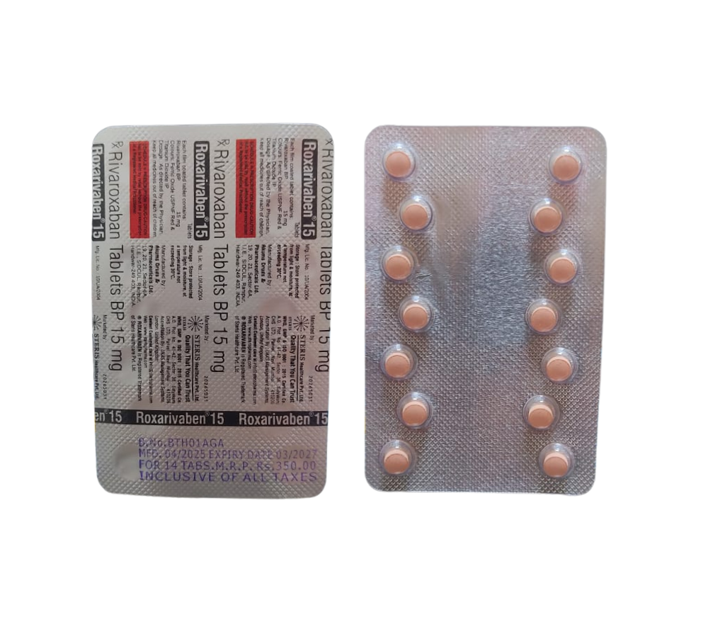 Rivaroxaban 15 mg