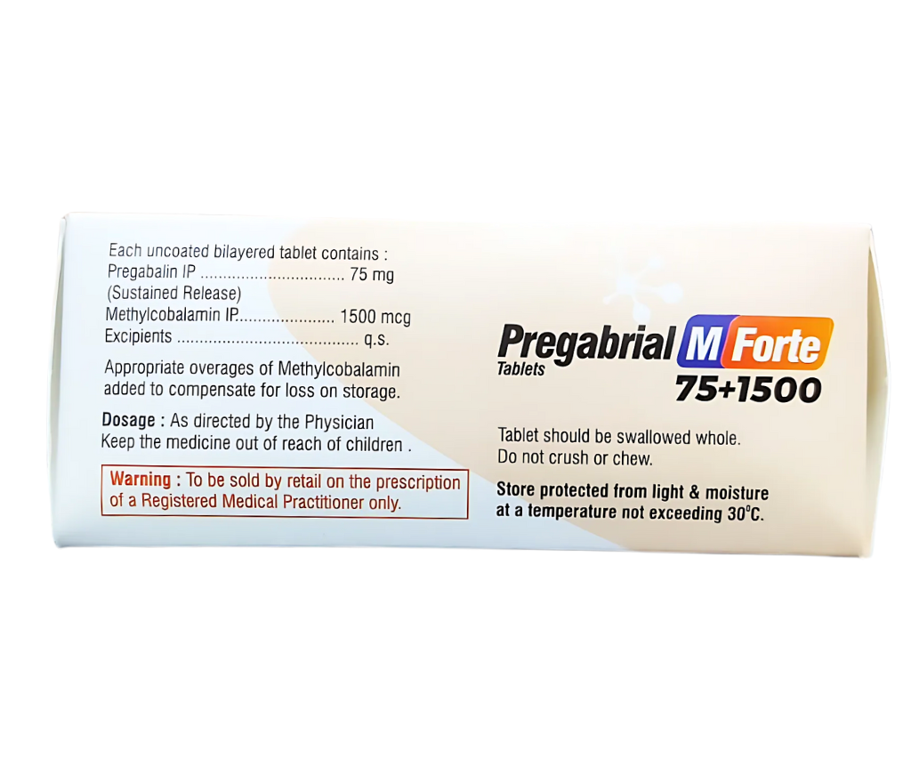 pregabalin+methylcobalamin dosage