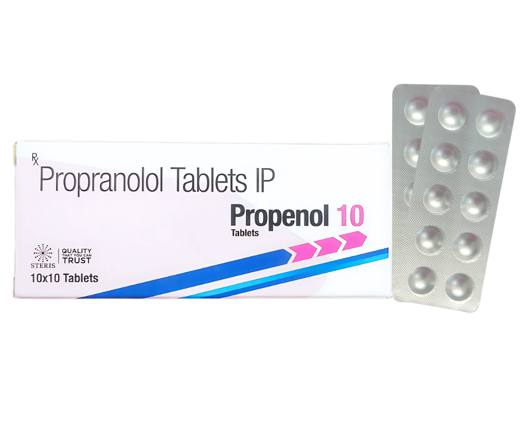 STERIS PHARMA | Propranolol 10 mg Tablets – Effective Control for  Hypertension & Migraine Prevention