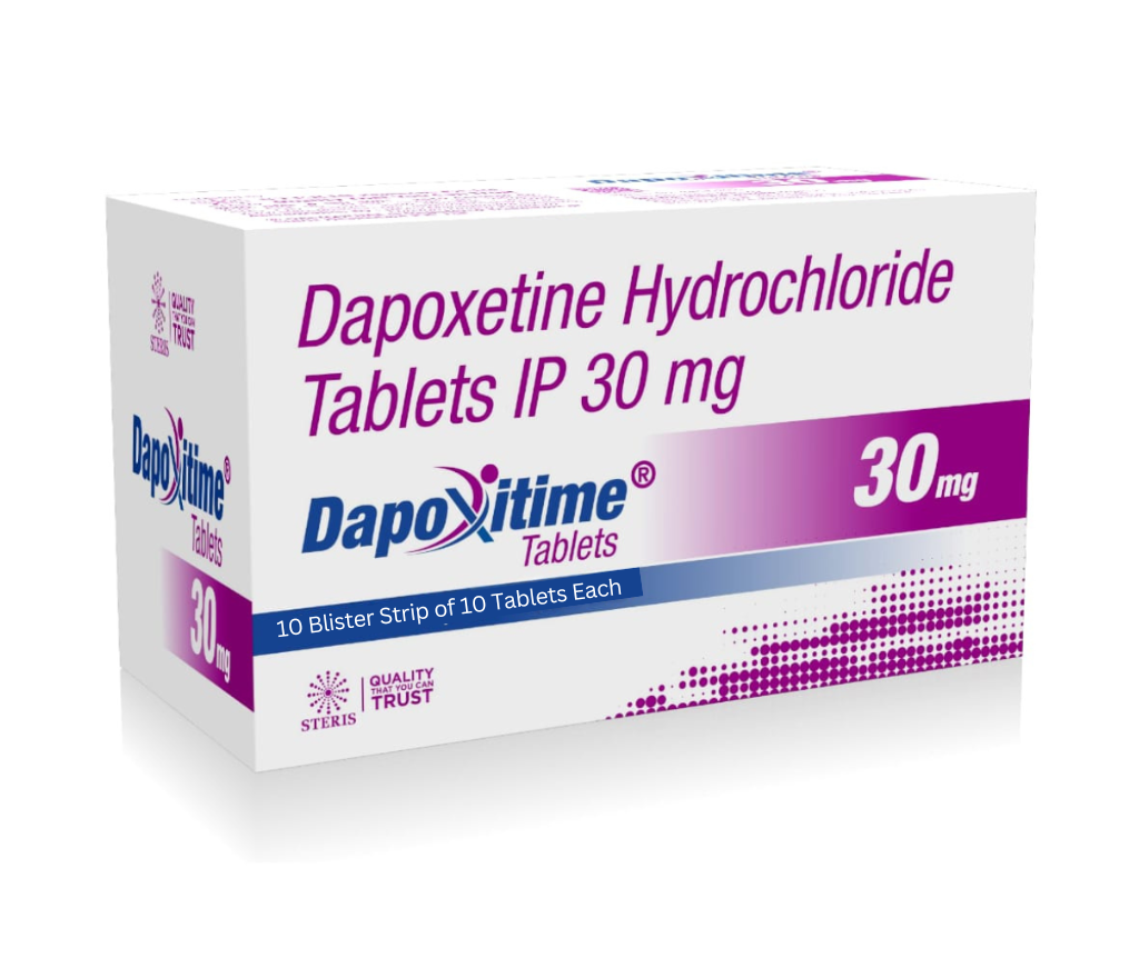 STERIS PHARMA | Dapoxetine 30 mg tablet : DAPOXITIME 30