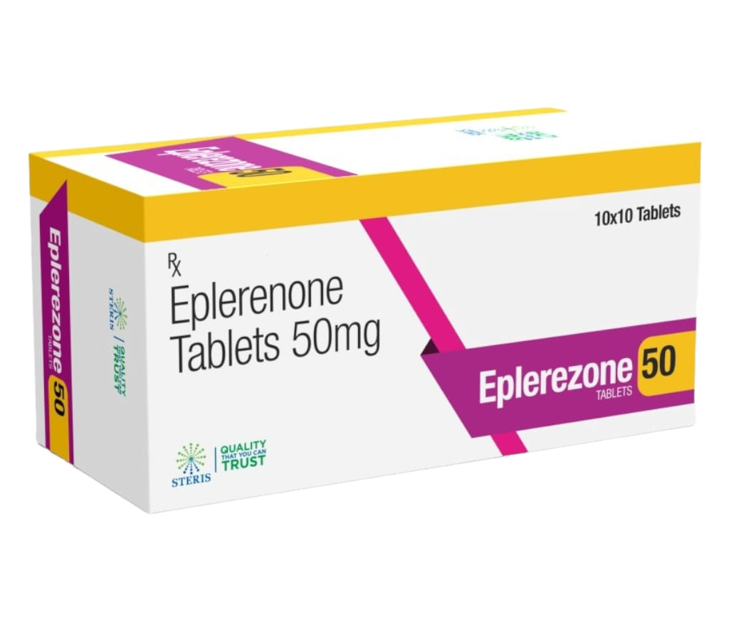 STERIS PHARMA | Buy Eplerenone 50mg Tablets Online | Heart Failure Rx  Steris Healthcare.