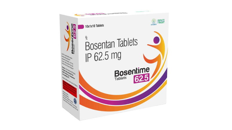 STERIS PHARMA | Bosentan 62.5 mg Tablet Price 295 Rs. per Strip Rate 60%  Off Discount