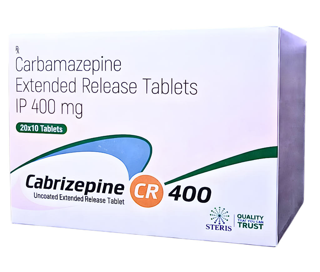STERIS PHARMA | Buy Online Carbamazepine 400 mg for Seizures and Nerve Pain