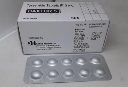 SUPRAMEDS | DAXTOR 5 mg – Urology & Diuretic Medicine | Suprameds