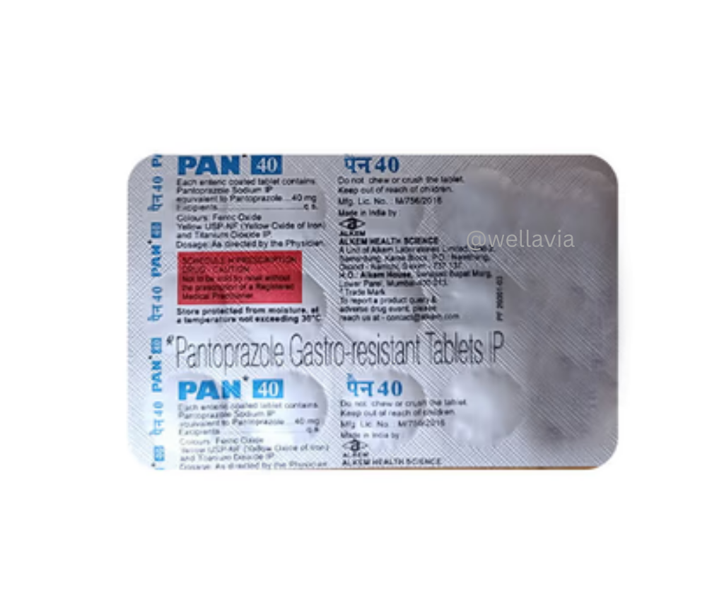 Pan 40mg Tablet 15 S 