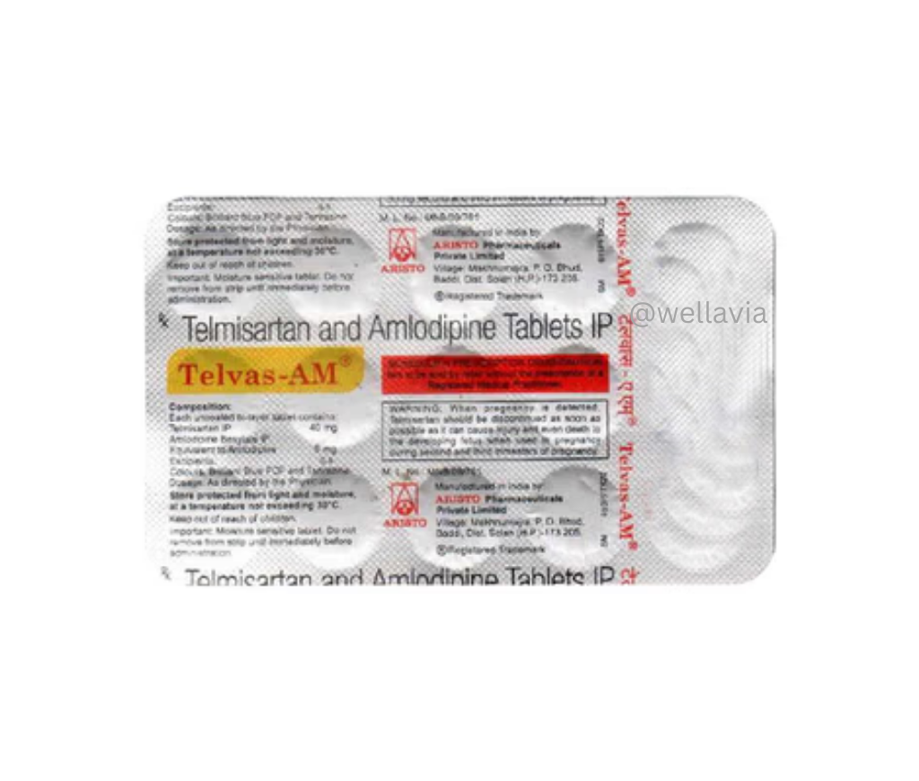 TELVAS AM 40MG TABLET 15 S 