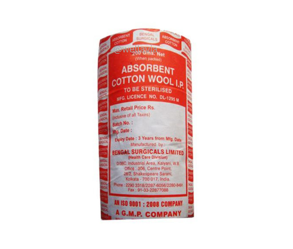 COTTON WOOL 200GM