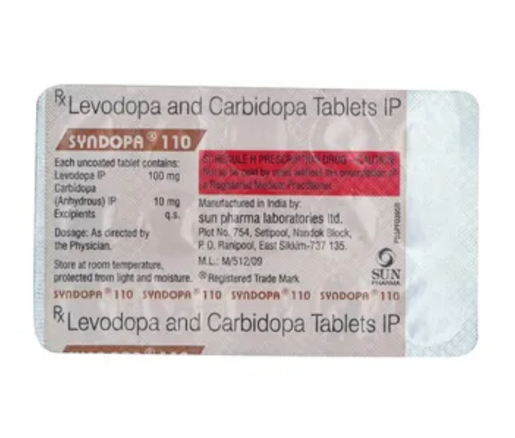 Syndopa 110mg Tablet 15s 