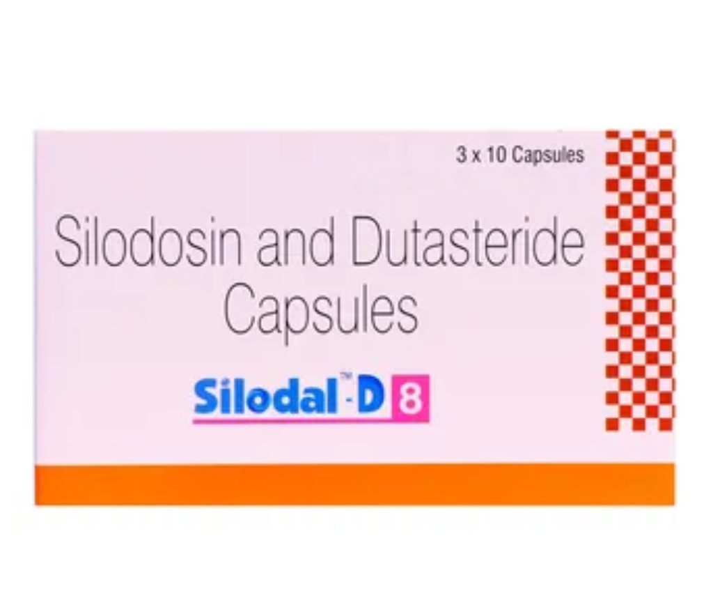 Silodal D 8mg Capsule 10s 
