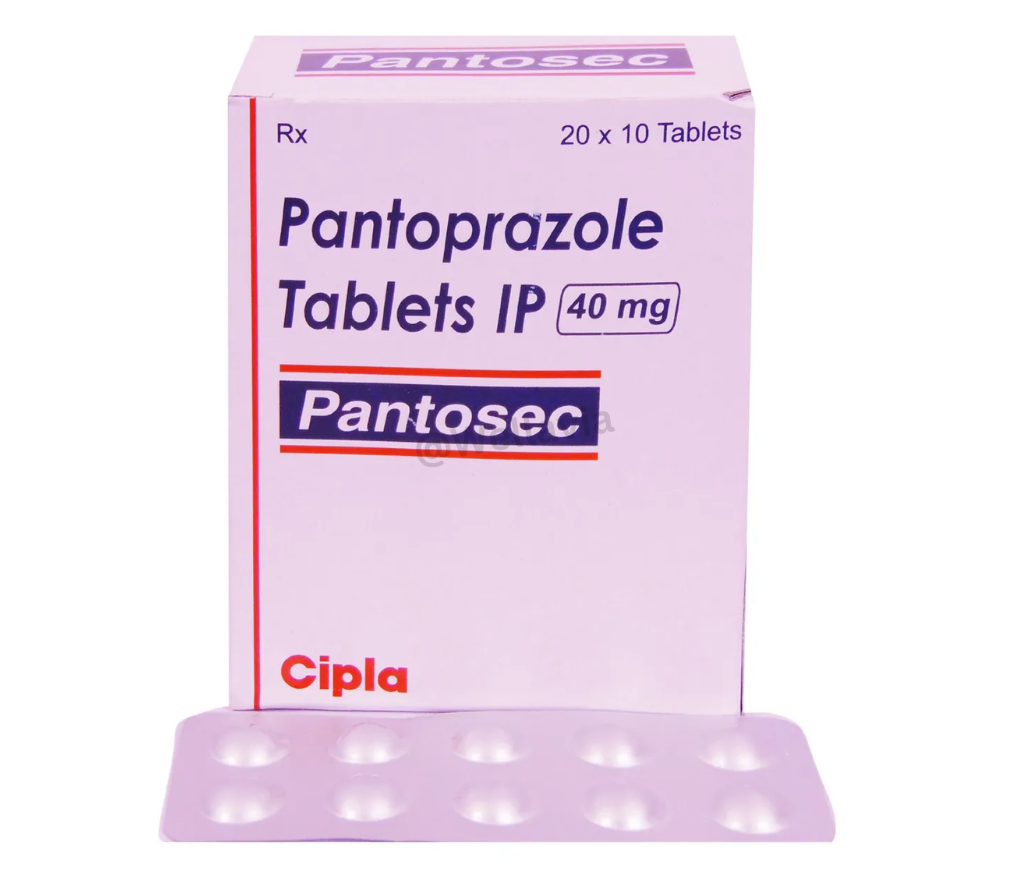 Pantosec 40mg Tablet 10s