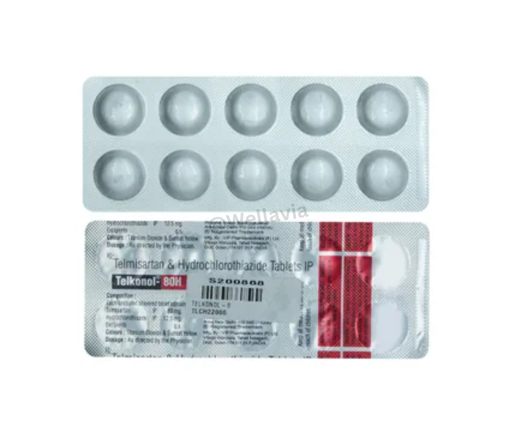 Telkonol H 80mg Tablet 10s