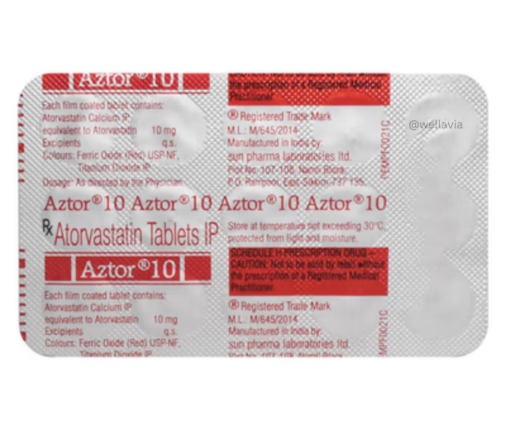 Aztor 10mg Tablet 15 S