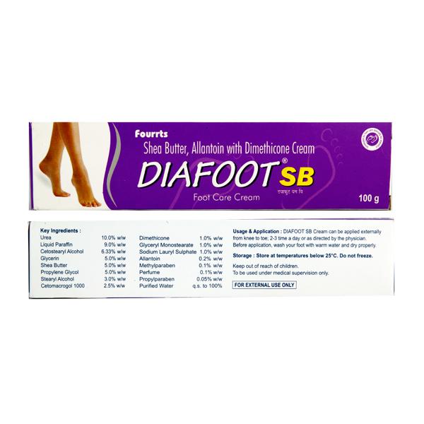 Diafoot SB Cream 100g for women foot care