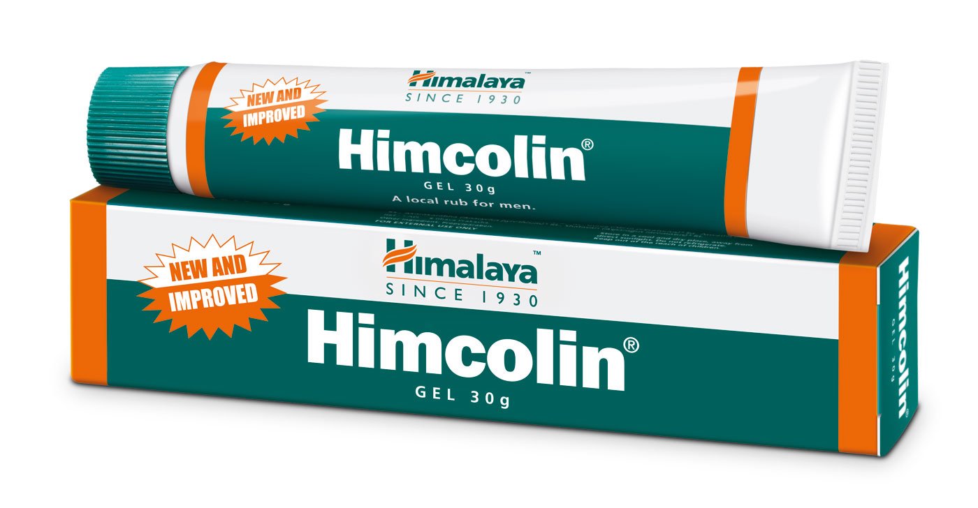 Himalaya Himcolin Gel 30g for sexual dysfunction in men