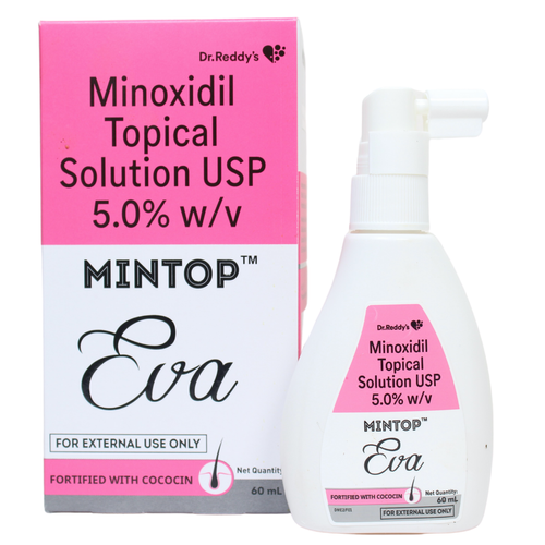 Mintop Eva Solution 60ml for treatment of hair loss