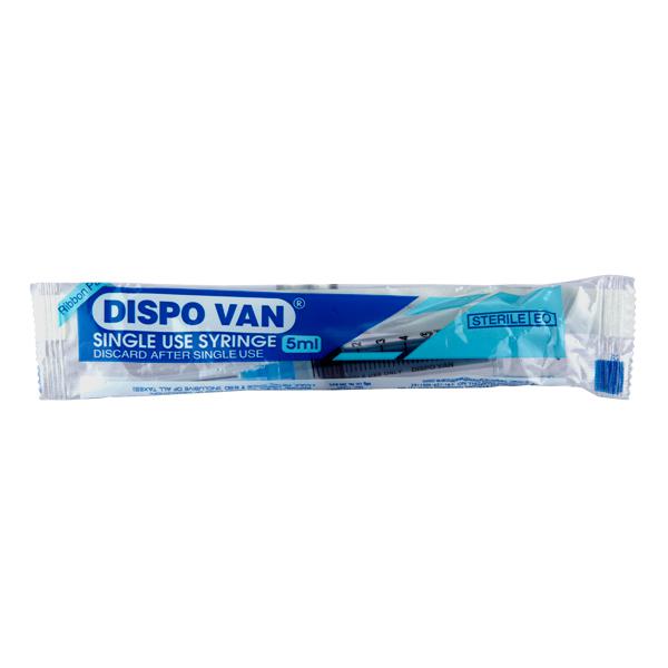 Dispo Van Syringe with Needle 5ml