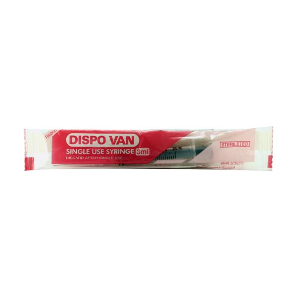 Dispo Van Syringe with 24G Needle 3ml