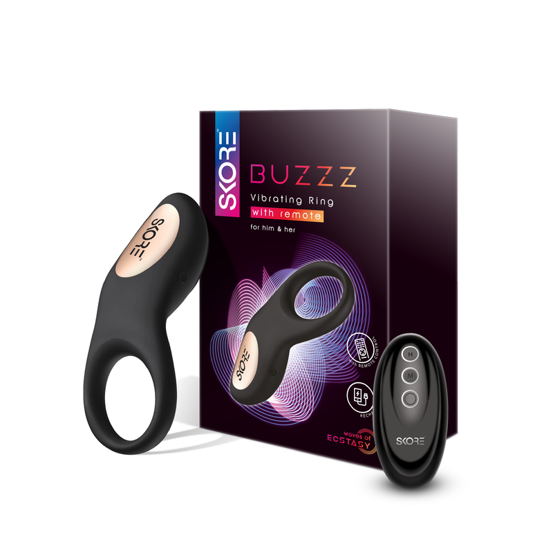 Skore Buzzz Vibrating Ring with 8 different vibrating modes