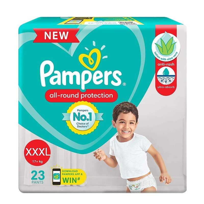 Pampers New All Round Protection Diaper Pants XXXL (Pack of 23)