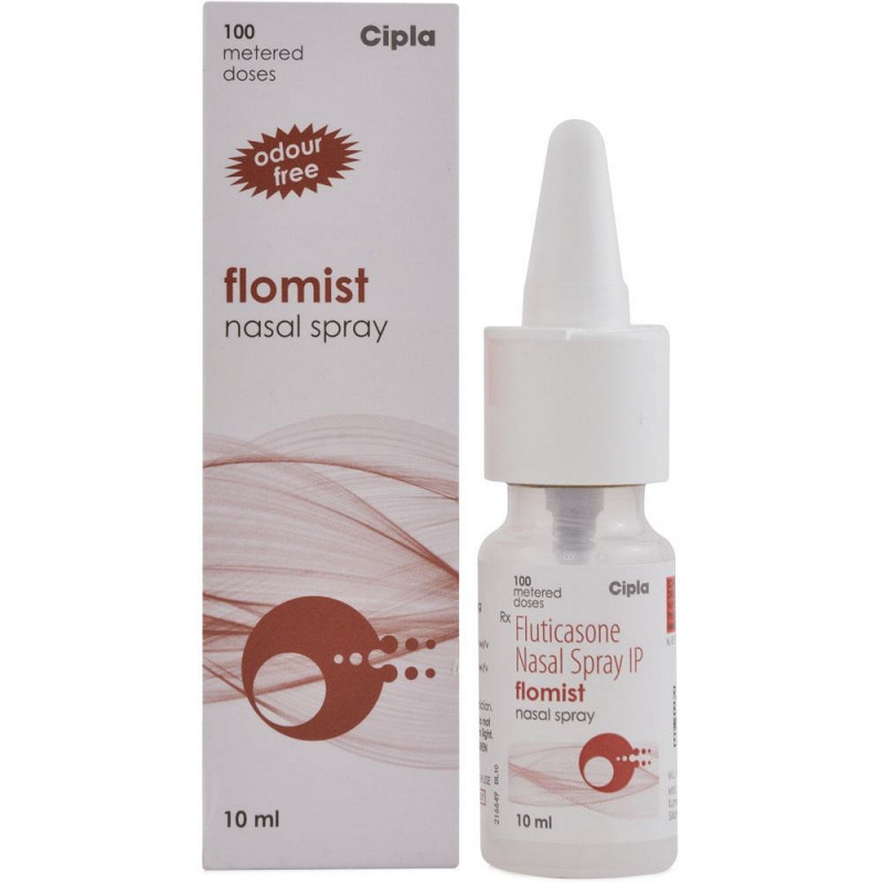 Flomist Nasal Spray 10ml for allergic runny nose