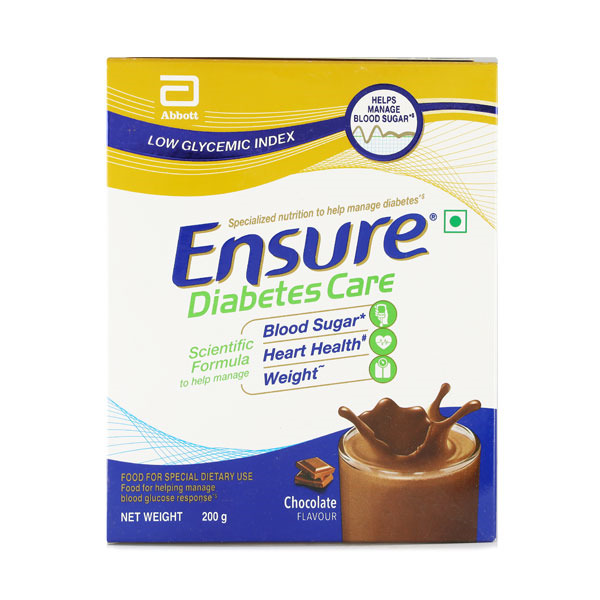 Ensure Diabetes Care Chocolate Powder 200g (Refill Pack)