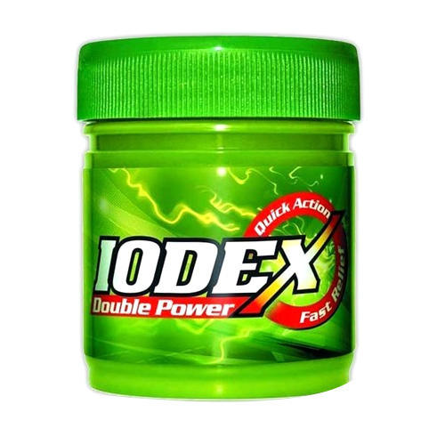 Iodex Double Power Balm 50g for pain relief