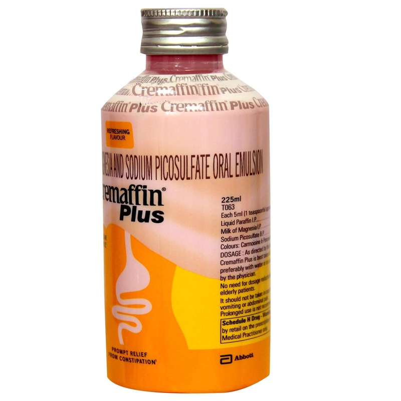 Cremaffin Plus Refreshing Flavour Syrup 225ml Check Price, Uses, Side