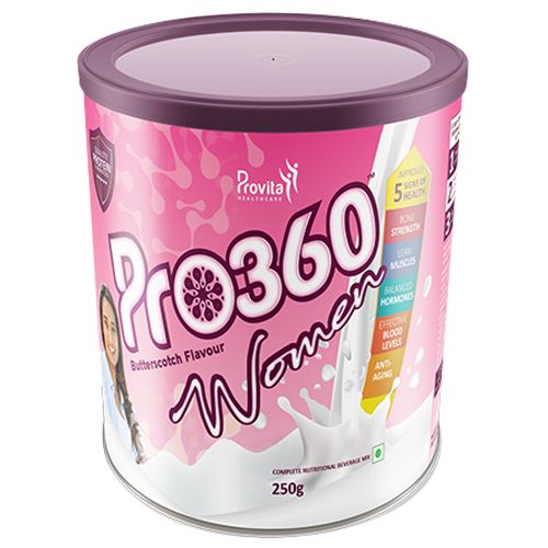 Pro360 Women Butterscotch Nutritional Beverage Mix 250g