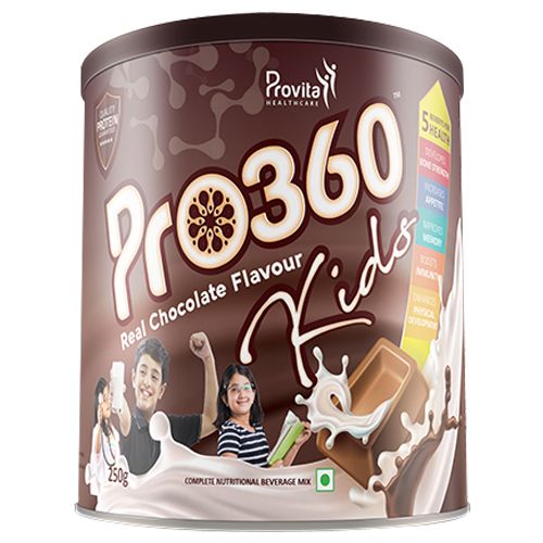 Pro360 Kids Real Chocolate Nutritional Beverage Mix 250g