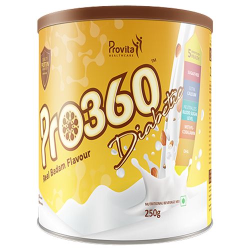 Pro360 Diabetic Real Badam Nutritional Beverage Mix 250g