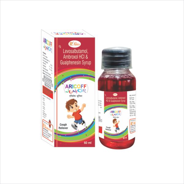 Aricoff Junior Syrup 60ml for dry cough