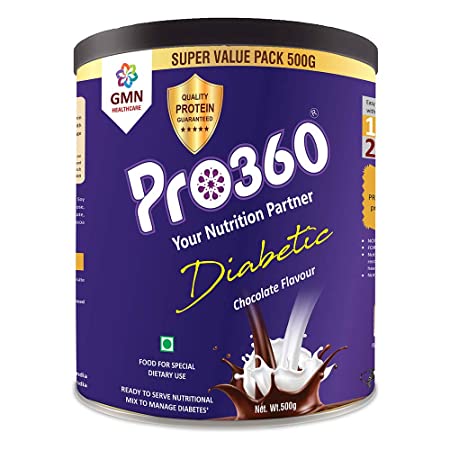 Pro360 Diabetic Chocolate Nutritional Beverage Mix 500g