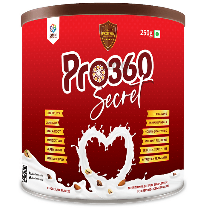 Pro360 Secret Chocolate Sexual Wellness Protein Powder 250g