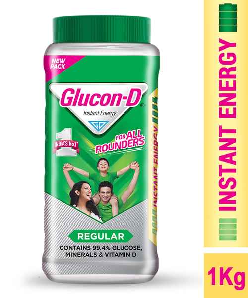 Glucon-D Regular Instant Energy Drink Jar 1kg