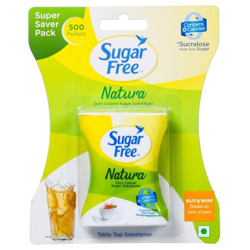 Sugar Free Natura Sweetener Pellets 500's