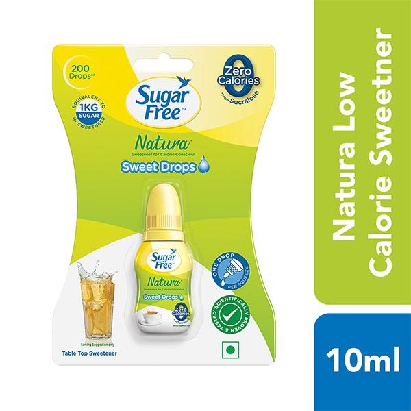 Sugar Free Natura Zero Calorie Sweetener Drops 10ml