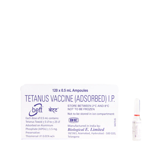 Bett Vaccine 0.5ml to prevent tetanus