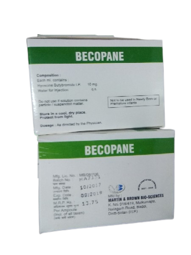 Becopane Injection 1ml for muscle spasms