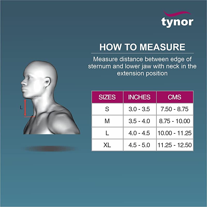 Tynor B-02 Medium Soft Cervical Collar with Support