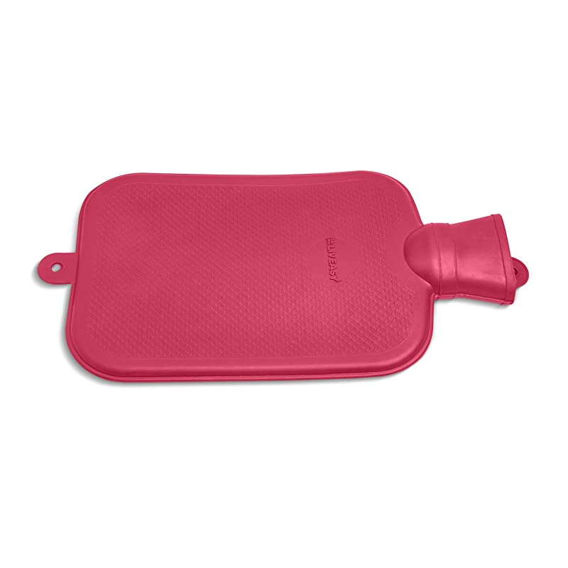 Liveasy Red Rubber Hot Water Bag 2L