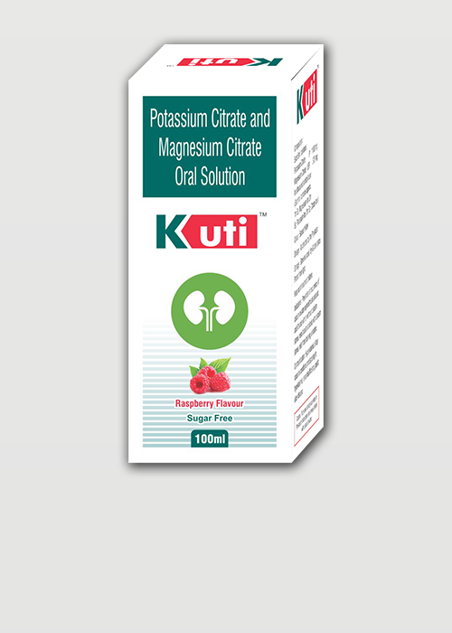 K UTI Sugar Free Raspberry Syrup 100ml