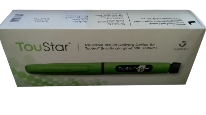 TouStar Reusable Insulin Pen to inject insulin