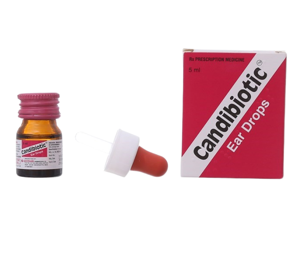 Candibiotic Ear Drops 5ml for bacterial infections