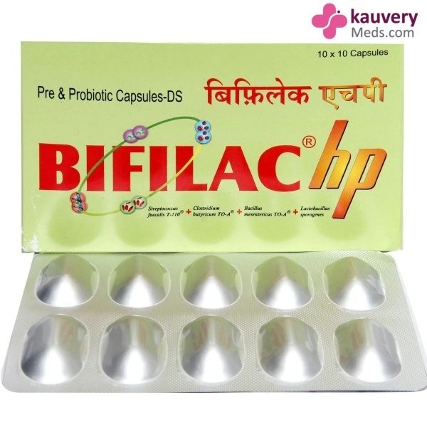 Bifilac HP Capsule (Strip of 10) for gastrointestinal health